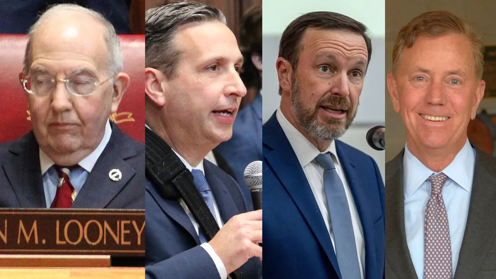 Martin Looney, Bob Duff, Ned Lamont, Chris Murphy